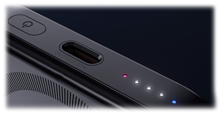 Choetech magnetická bezdrátová powerbanka 5000- 5